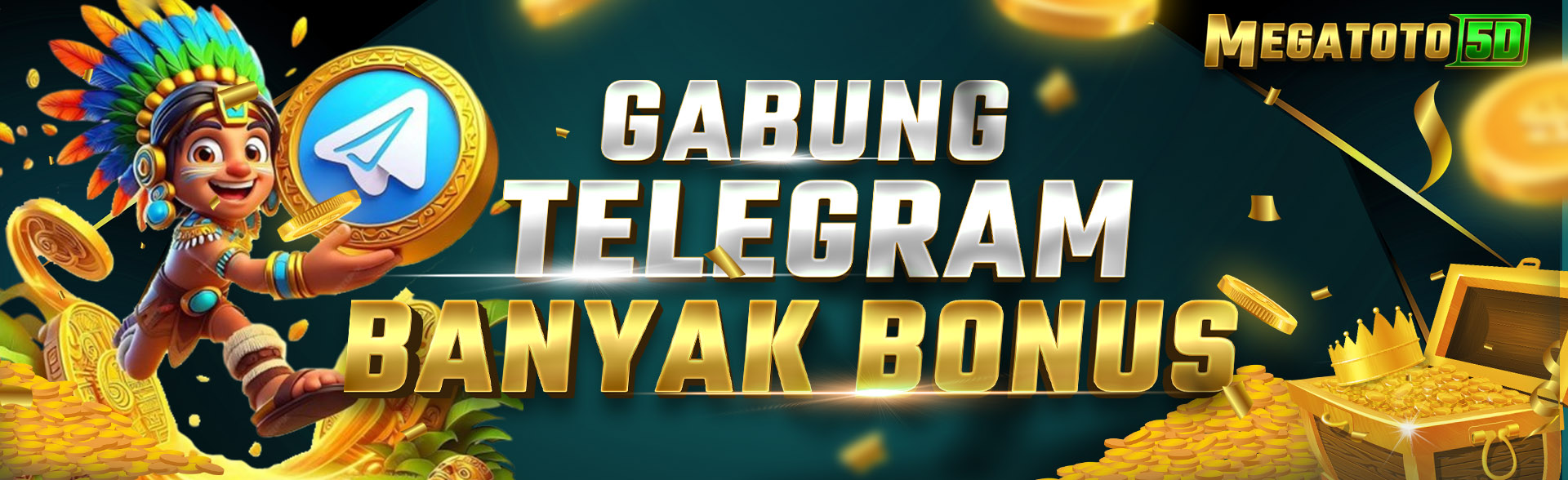 Gabung Telegram Banyak Bonus Megatoto5d